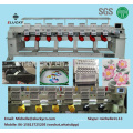 2015 Elucky Industrial embroidery machine for sale with 8 Heads for Cap & Flat embroidery